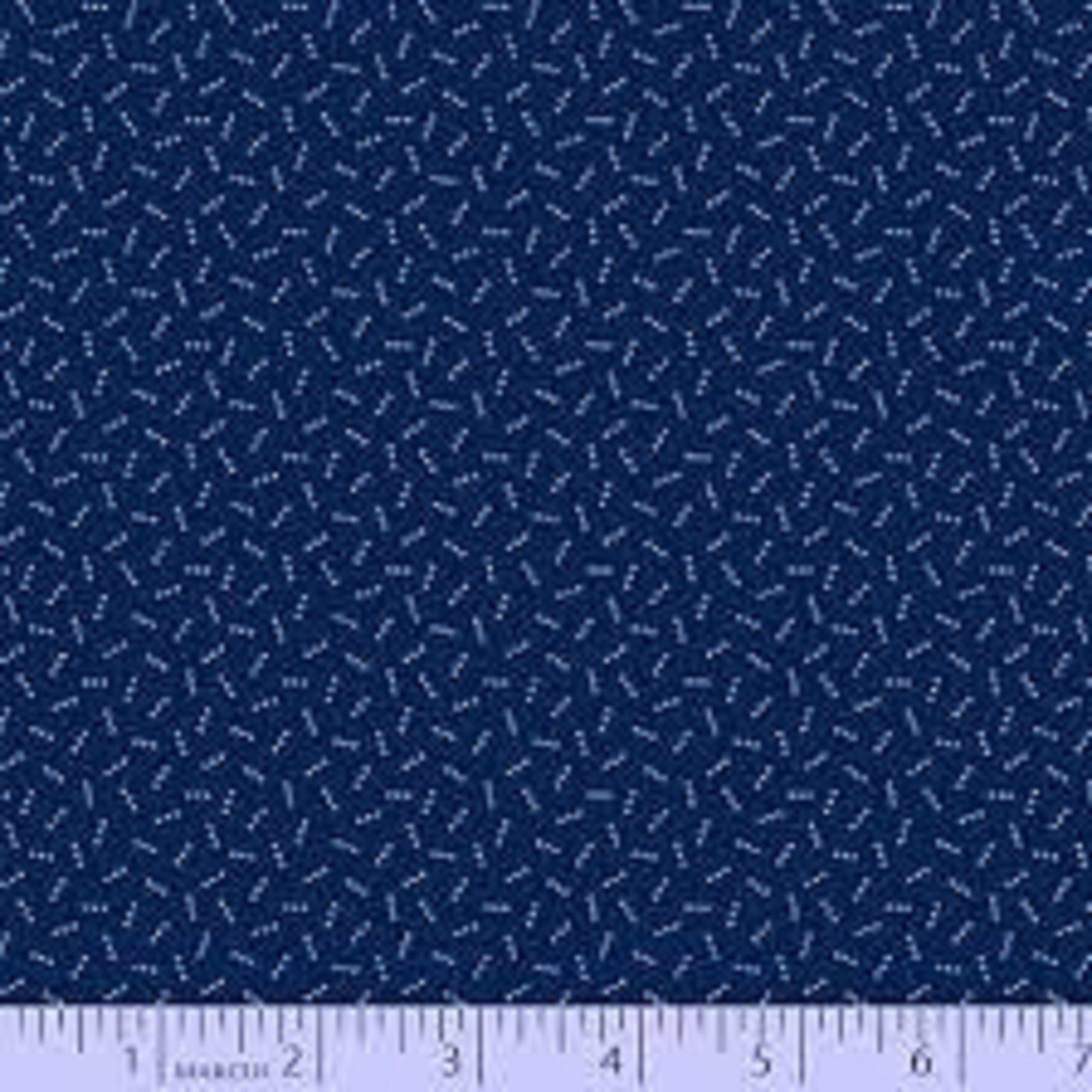 Latimer Farms by Paula Barnes for Marcus Brothers 5507 blue sold by 1/2 yd