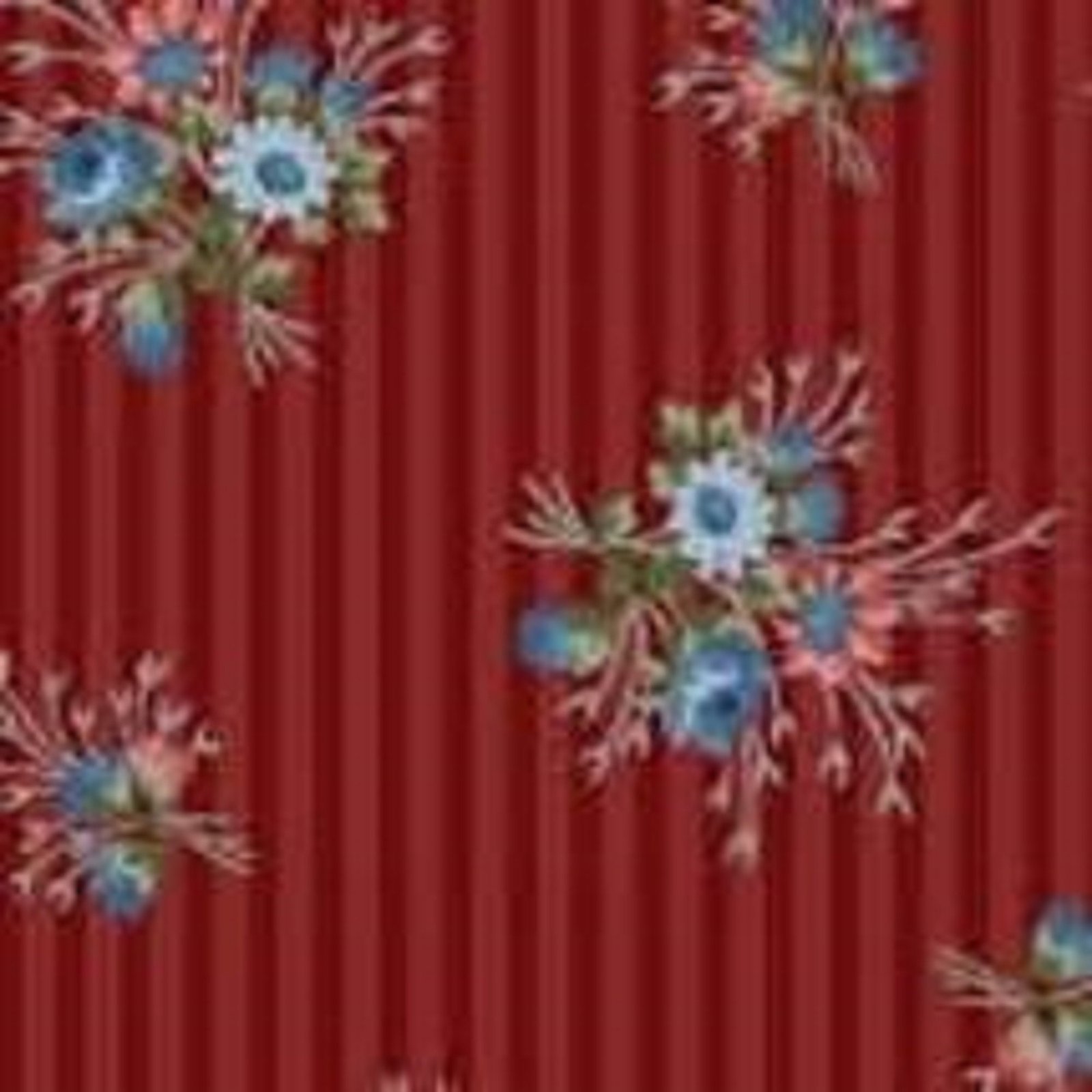 Flowers of Provence by Henry Glass 8849-88 Red one yard only