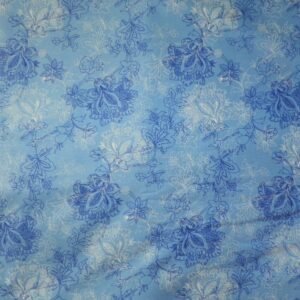 Brittany by Dover Hill for  Benartex 10034-55 Lt. blue 28" remnant