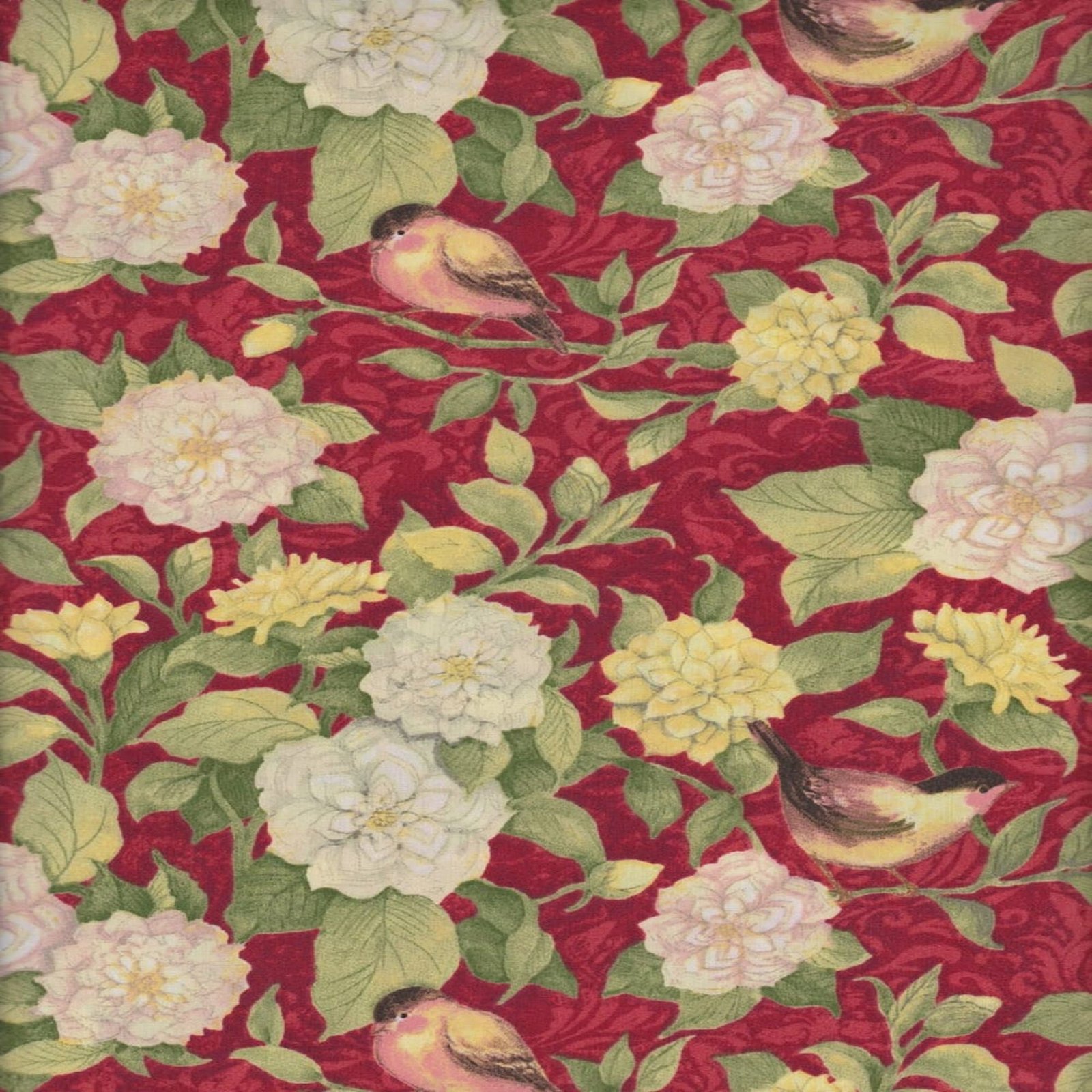 Meadow Birds by Springs Creative 54719 sold by 1/2 yd.