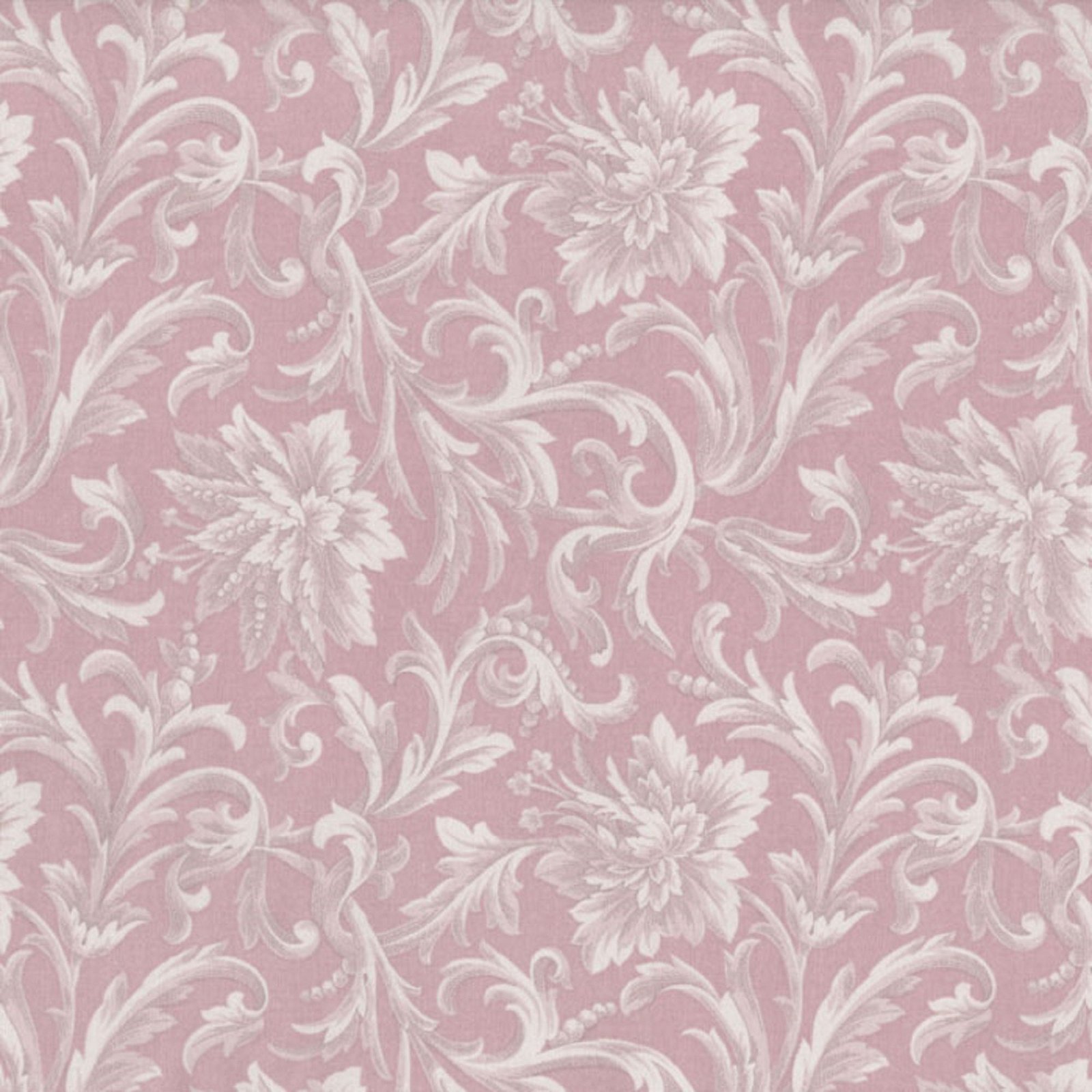 World of Romance by RJR Fabrics Foulard Lavender sold by 1/2 yd