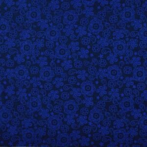 Navy Lace by Fabri-quilt 112-26065  sold by 1/2 yd.