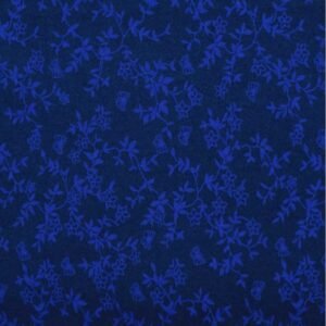 Navy Butterflies Tone on Tone by Fabri-quilt 112-26075  sold by 1/2 yd.