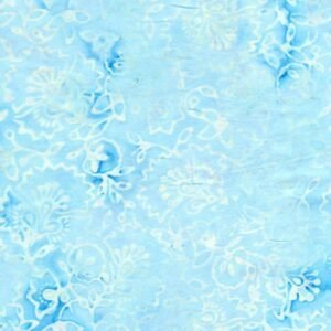 Tonga Batiks by Daniela Stout for Timeless Treasures B7402 Aqua Shadow two yards 9" remnant