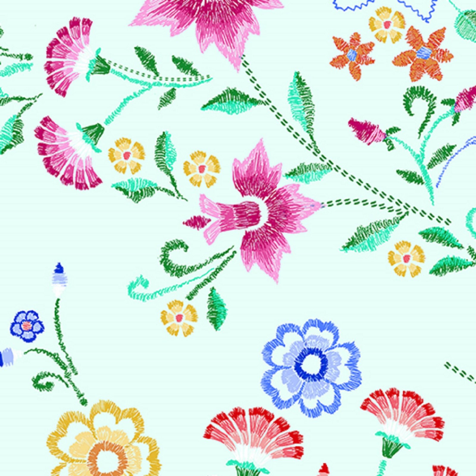 Embroidered Elegance by Greta Lynn for Kanvas 7909-4 one yard only