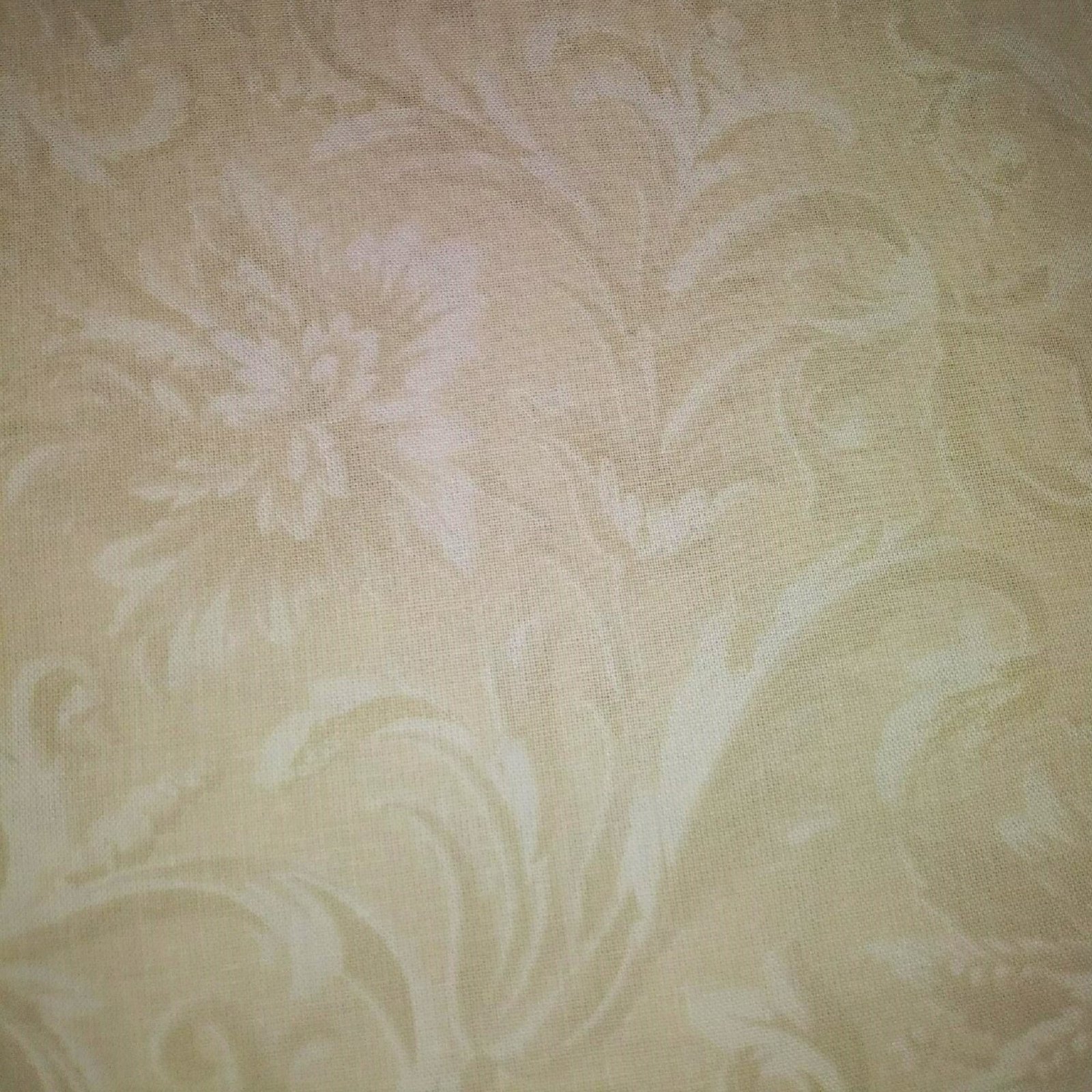 Acanthus Damask 108" 42067 Cream one 3 2/3 yd length