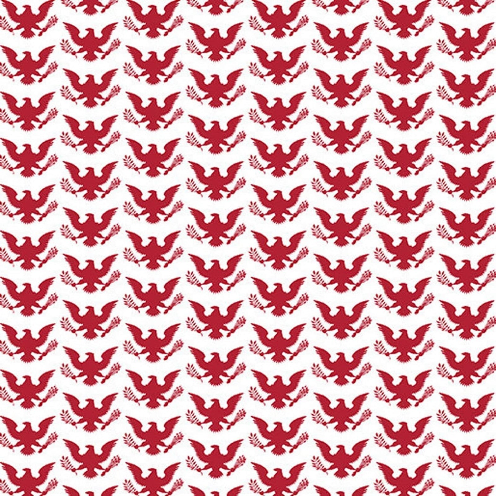 Eagles White/Red (Your Vote Counts) by Benartex 01850-15 sold by the 1/2 yd.