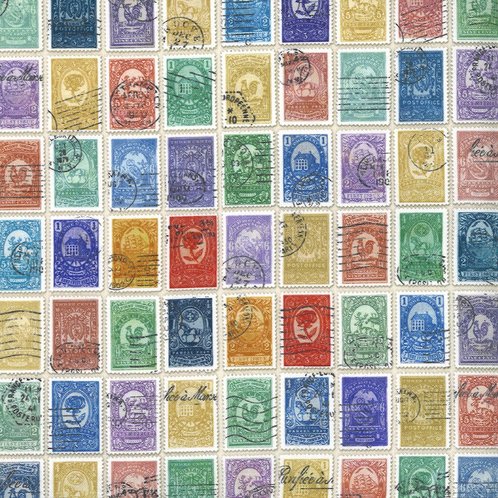 Flea Market Fresh by Cathe Holden for Moda 7374-11 Multi sold by the 1/2 yd.