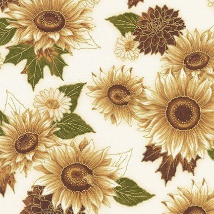Autumn Bouquet by Hyun Joo Lee for Robert Kaufman AHYM 19855-15 one yard only