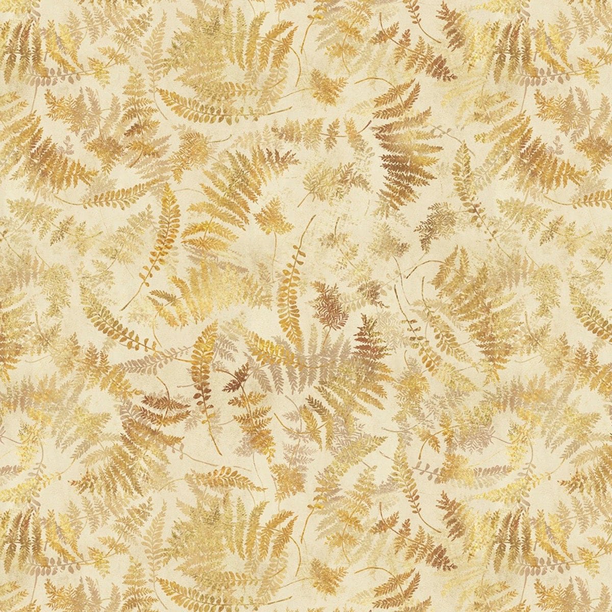 Forest Study "Fern Toss" by Susan Winget for Wilmington 39666-252 sold by the 1/2 yd.
