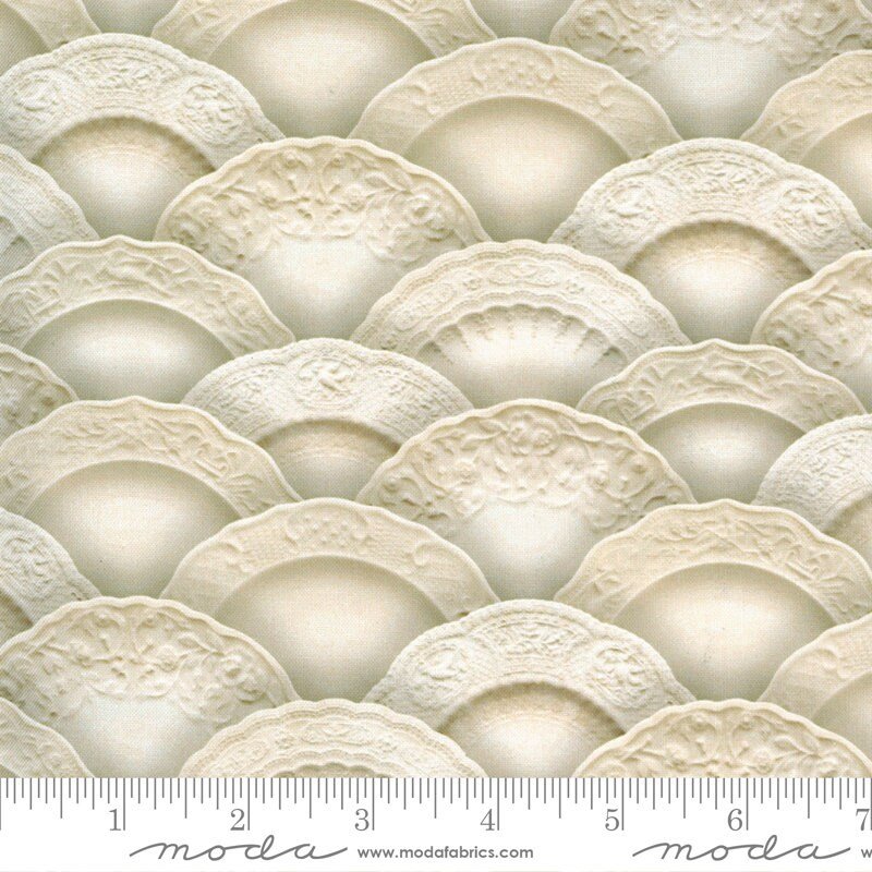 Flea Market Fresh by Cathe Holden for Moda 7373-11 Parchment 30" remnant