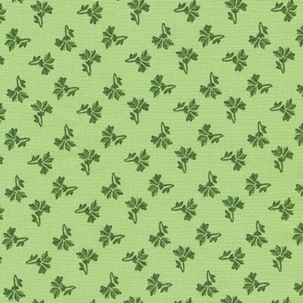 Pretty Sweet by Debbie Beaves for Robert Kaufman FLH20153-459 Fresh Sage sold by the 1/2 yd