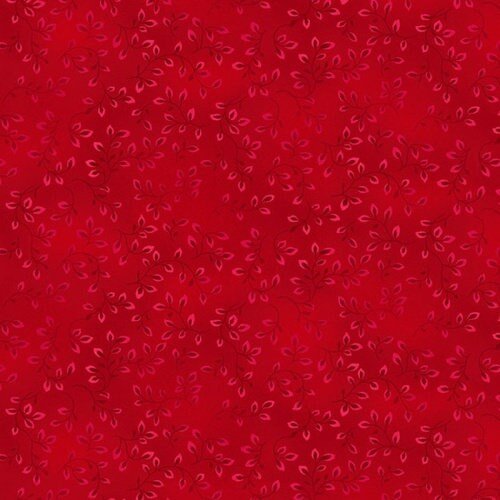 Folio Basics by Henry Glass 7755-82 True Red sold by the 1/2 yd.