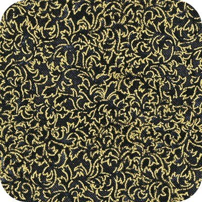 Fusions 11 Metallic by Robert Kaufman 6644-2 Black sold by the 1/2 yd.
