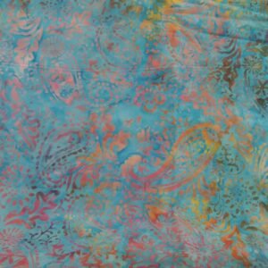 Tonga Batiks by Daniela Stout for Timeless Treasures 5404-Reef sold by the 1/2 yd