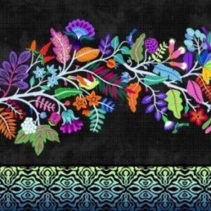 Teapot Sampler Border Stripe by In The Beginning 2TPS-1 sold by the 1/2 yd.