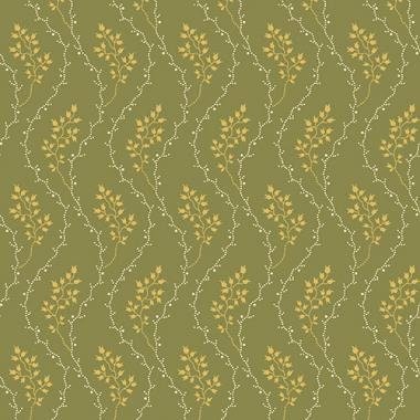 Cloverdale House by Di Ford-Hall for Andover A7967-Yg sold by the 1/2 yd.