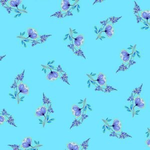 Royal Plume Metallic by Chong-a Hwang for Timeless Treasures Fabrics CM1568-Turqouise sold by the 1/2 yd.