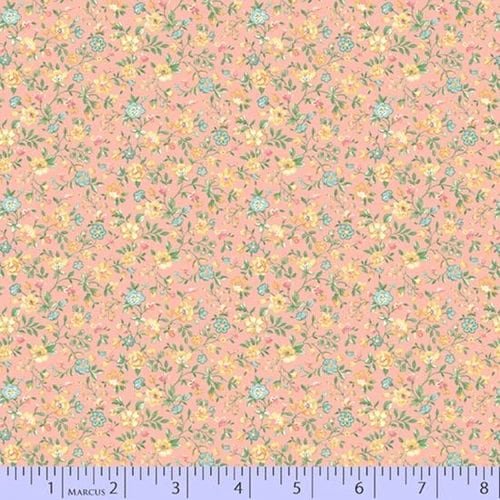 Collectible Calicos by Laura Berringer for Marcus Fabrics R210875-159 sold by the 1/2 yd.