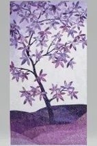 Artisan Spirit Shimmer "Echoes" Panel 21458M-85 Purple 23"X44"