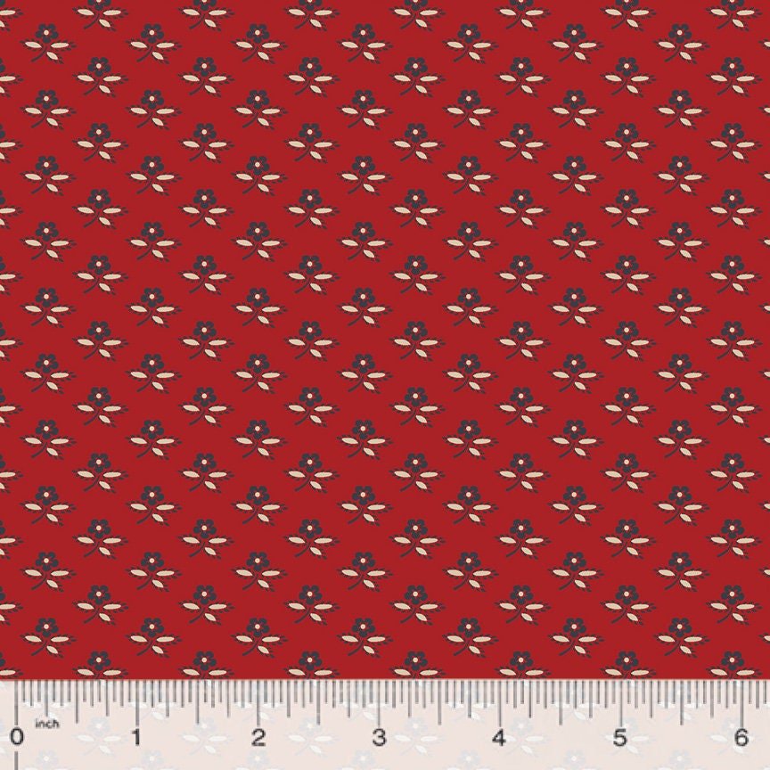 Kingston by Whistler Studios for Windom Fabrics 52204-12 sold by the 1/2  yd.