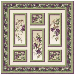 Somerset Tapestry Quilt Kit by Daphne Greig for Patchwork studio 75"X75"
