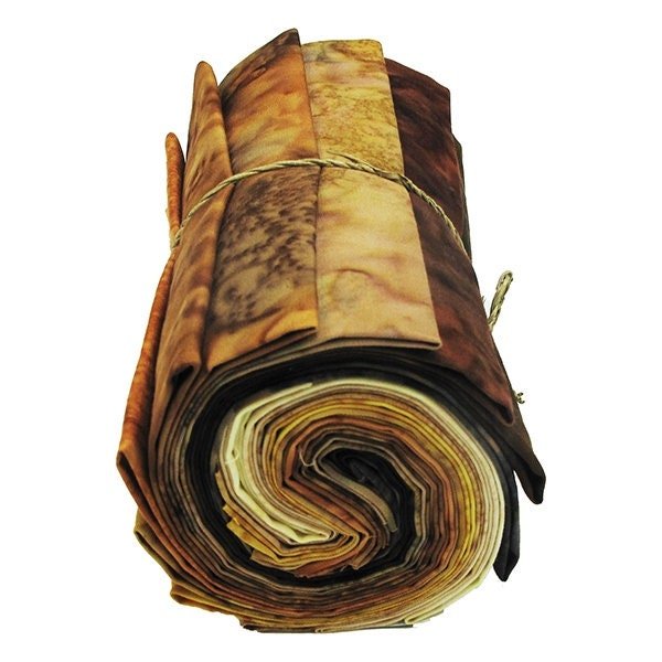 1895 Watercolors Fat Quarter Bundle by Hoffman Calif. #1895FQ-20-Natural 12 fat quarters