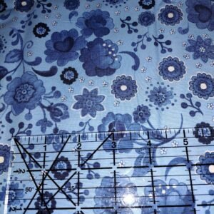 Rhapsody In Blue by Sue Zipkin for Clothworks  Blue one yard only