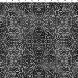 Rainbow of Jewels by Jason Yenter for In The Beginning 6RJ 2 Black sold by the 1/2 yd.