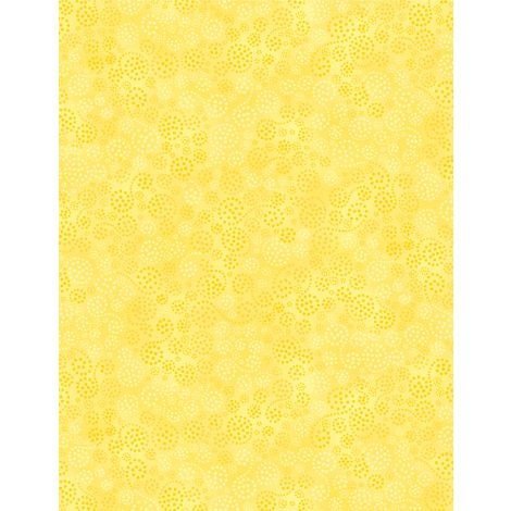 Essentials By Wilmington Prints #1817-39055-555 Sparkles Yellow sold by the 1/2 yd.