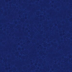 Essentials By Wilmington Prints #1817-39055-409 Sparkles Dk. Royal sold by the 1/2 yd.
