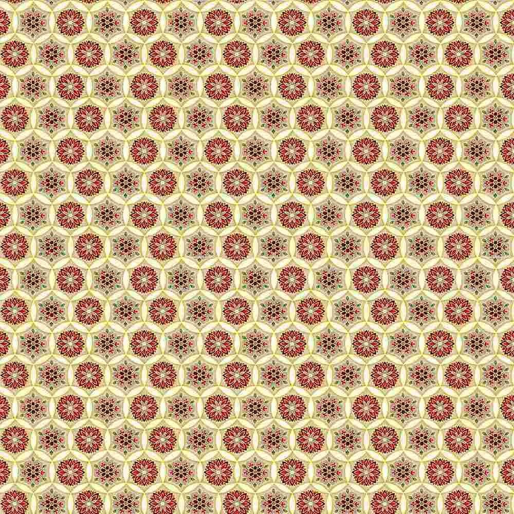 Kyoto Garden by Chong-A Hwang for Timeless Treasures CM1676-Cream sold by the 1/2 yd.