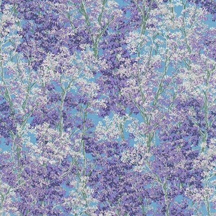In The Moonlight by Robert Kaufman SKRM 20019-21 Lilac sold by the 1/2 yd.
