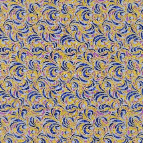 Midnight Nectar by Robert Kaufman 21187-235 one yard 7" remnant