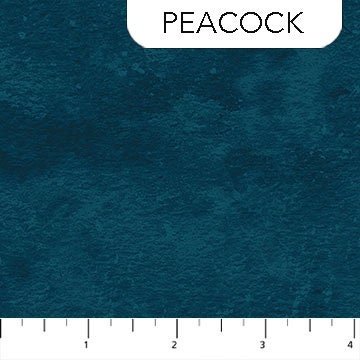 Toscana  by Deborah Edwards for Northcott 9020-620 Peacock sold by the 1/2 yd.