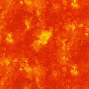 Solid-ish Watercolor by Kimberly Einmo for Timeless Treasures C6100-Flame sold by the 1/2 yd.