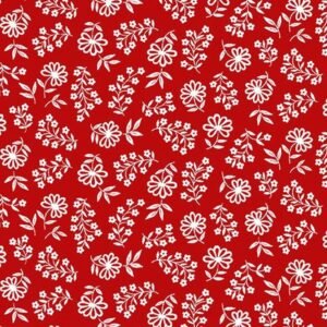 Anthem by Satin Moon Designs for Blank Quilting 2484-88 Red sold by the 1/2 yd.