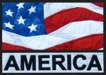 Stars and Stripes Quilt Kit by Cynthia England 20 1/2"X15 1/2"