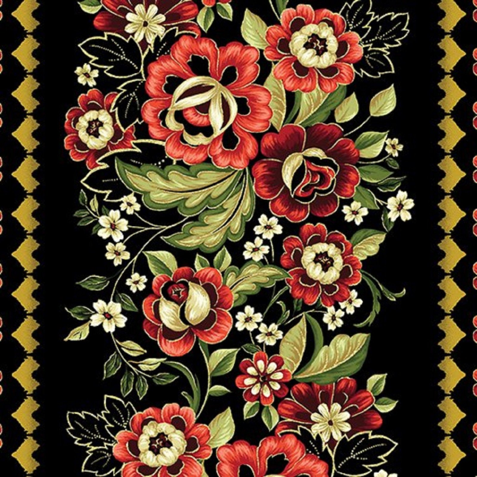 Carmen border stripe by Kanvas CM8285M12 sold by 1/2 yd
