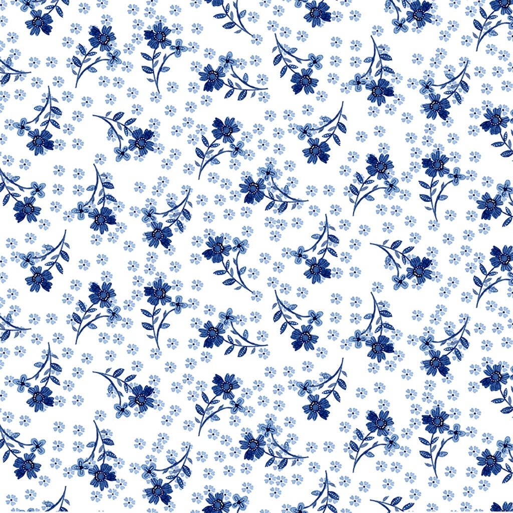 Zakaria by Sue Zipkin for Clothworks Y3429-1 White sold by the 1/2 yd.