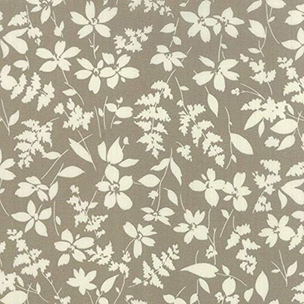 Basic Mixologie by Studio for Moda 33021-18 Grey Leaves sold by the 1/2 yd.