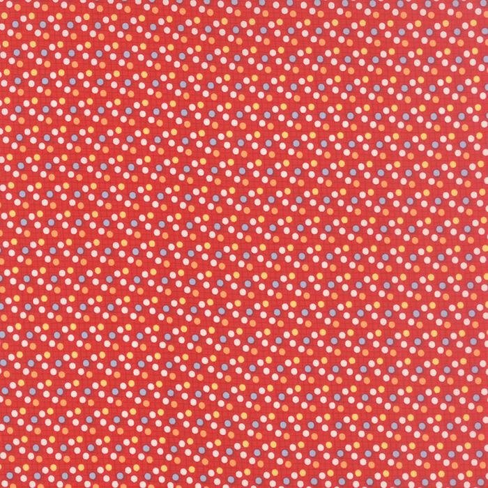 30's Playtime by Chloe's Closet for Moda Fabrics 33045-19 Scarlett sold by the 1/2 yd.