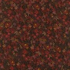 Danscapes Natural by Dan Morris for RJR Fabrics 1419-001 Red sold by the 1/2 yd.