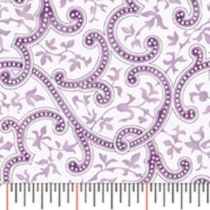 More Of This 'N That by Nancy Halvorsen for Benartex 865-60 Purple sold by the 1/2 yd.