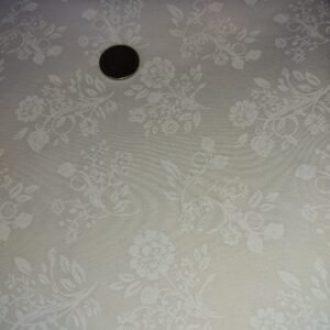 White Bouquets on Cream No# sold by the 1/2 yd.