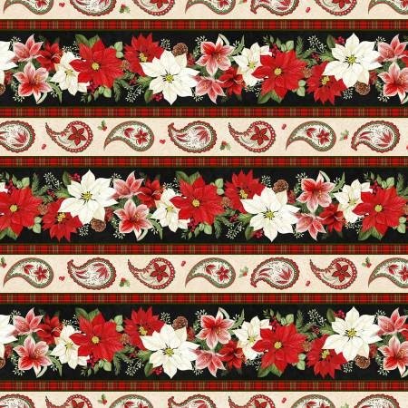 Tartan Holiday by Daniela Leone for Wilmington Prints 27662-103 sold by the 1/2 yd.