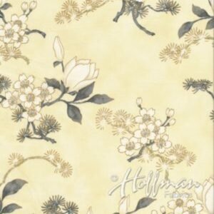 Zen Garden by Hoffman Calif. Fabrics 7586 sold by the 1/2 yd.