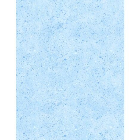 Essentials Spatter by Wilmington Prints 31588-410 Lt. Blue 32" remnant