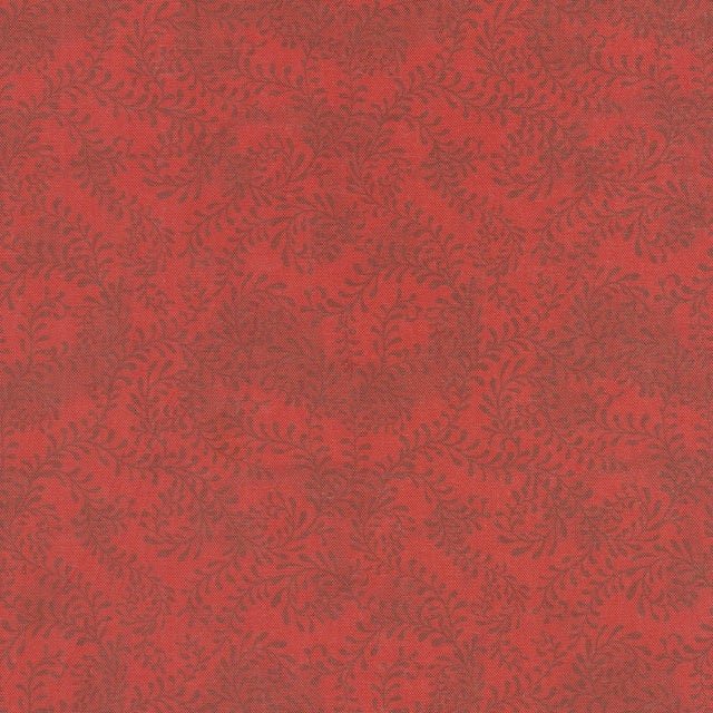 Essentials Swirling Leaves by Wilmington Prints 27650-333 Red sold by 1/2 yd.