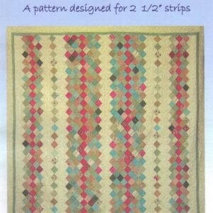 Stepping Stones Quilt Pattern by Cozy Quilt Designs Throw 61"X61", Full 80"X86", King 95"x101"